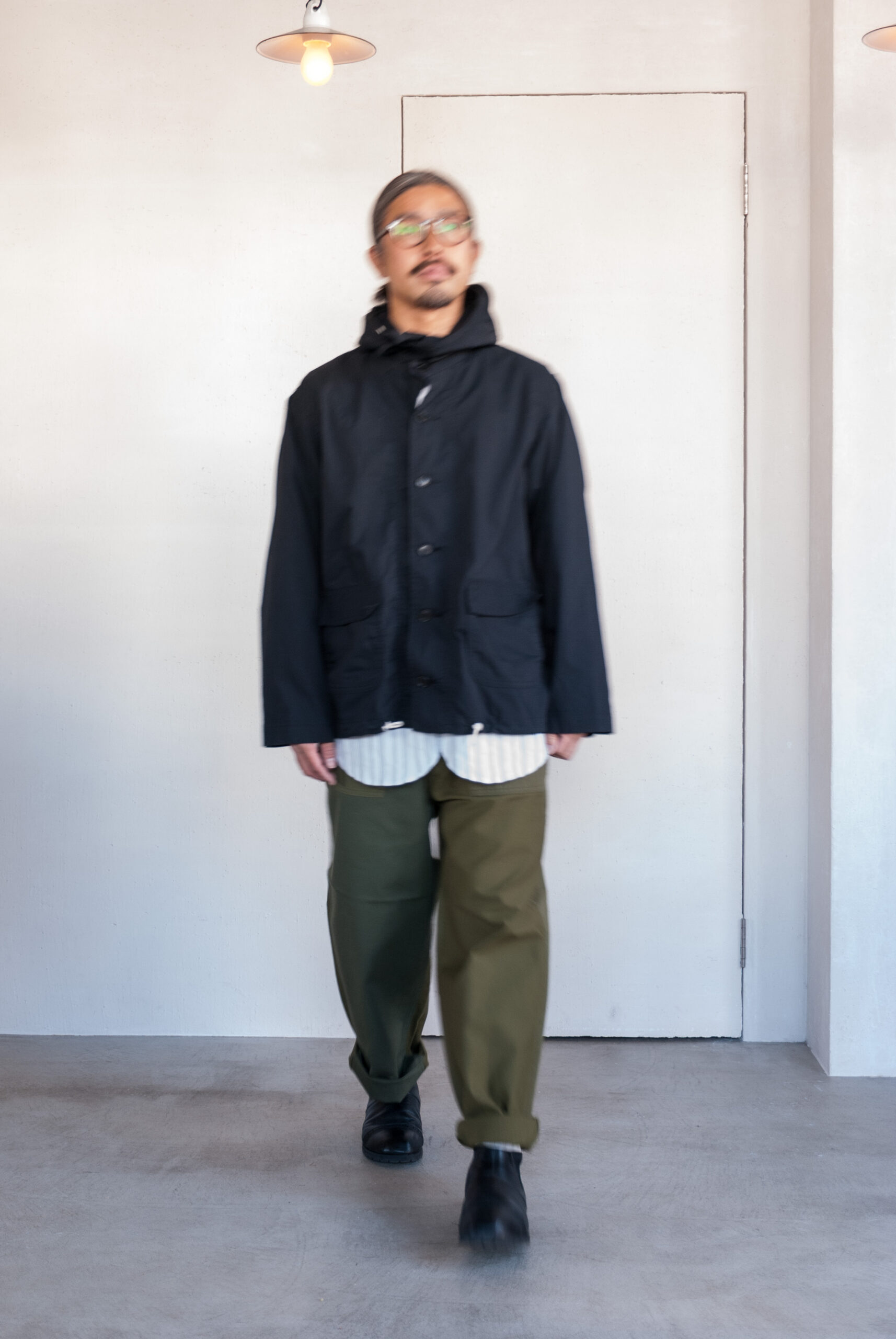 Post O'Alls NAVY Parka 3-R | kado〔カド オノミチ〕