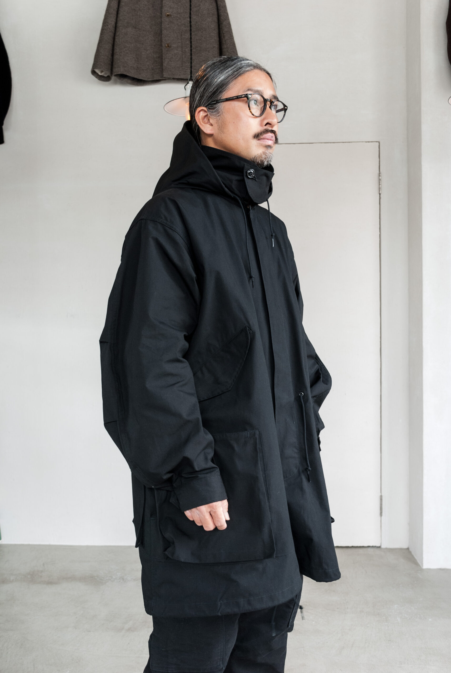 SASSAFRAS Digs Crew Coat Cotton Cordura Nylon Oxford | kado〔カド 