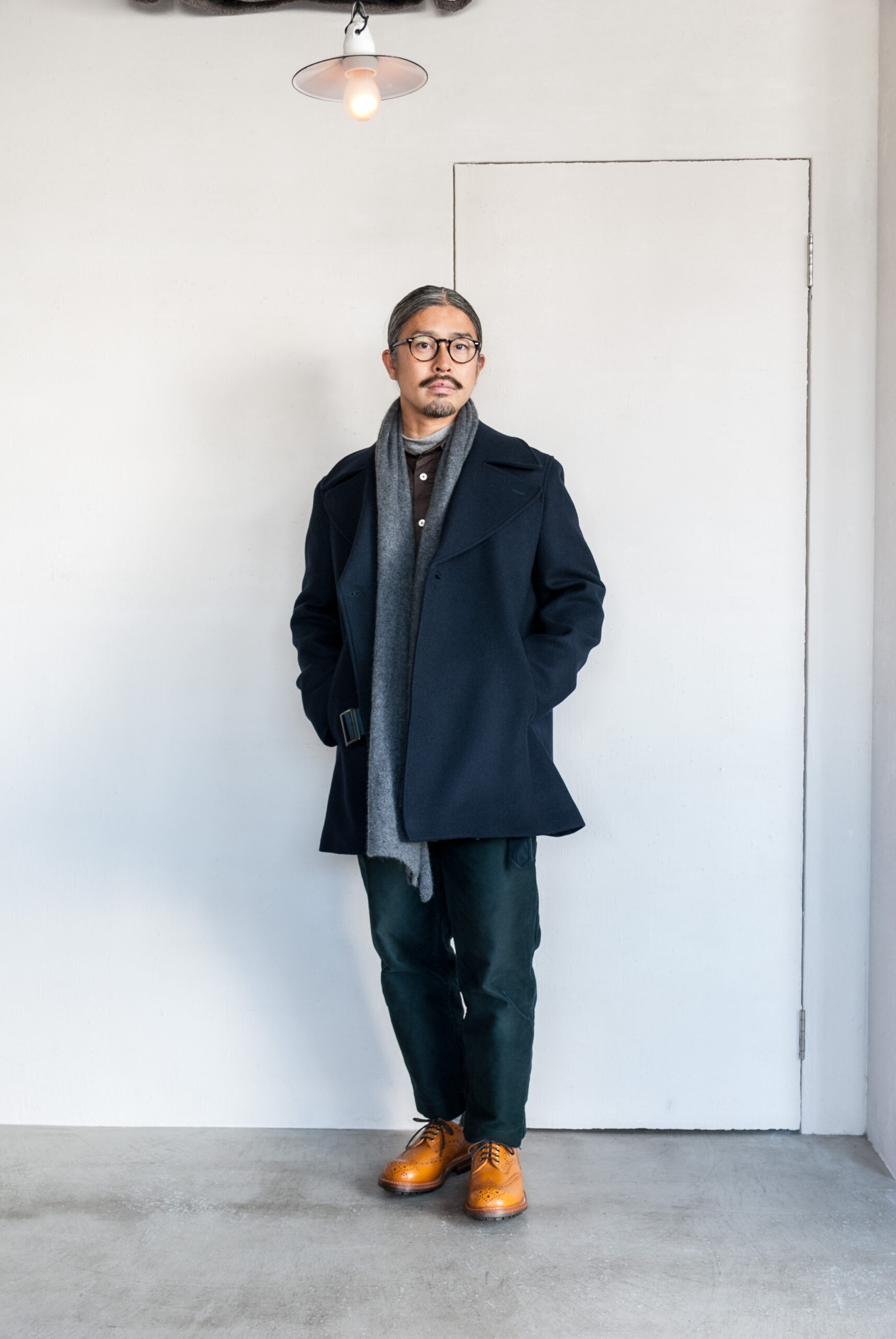 QUILP MASON Military P-Coat | kado〔カド オノミチ〕