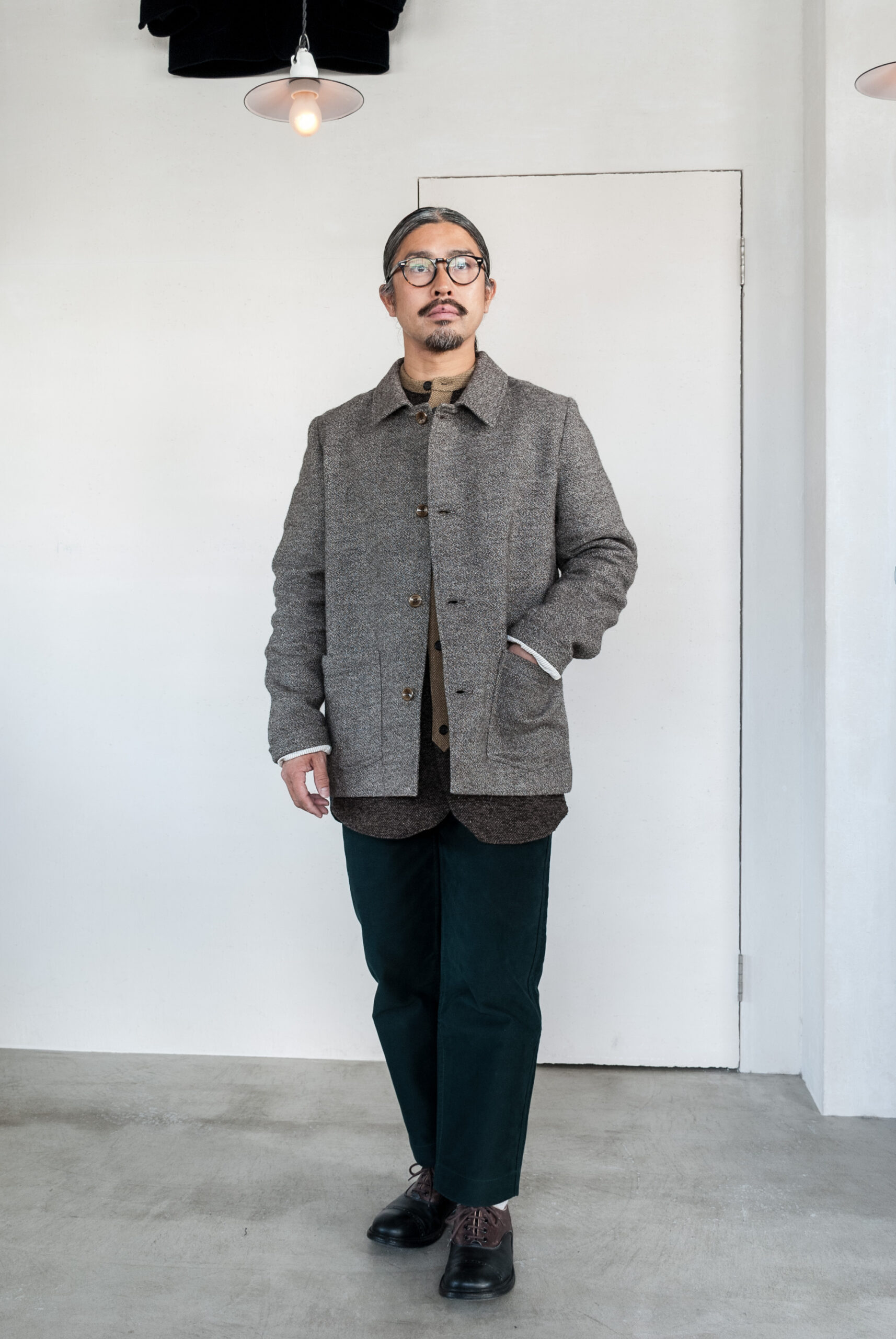 Frank Leder Vintage Czech Hand Woven Wool Jacket | kado〔カド 