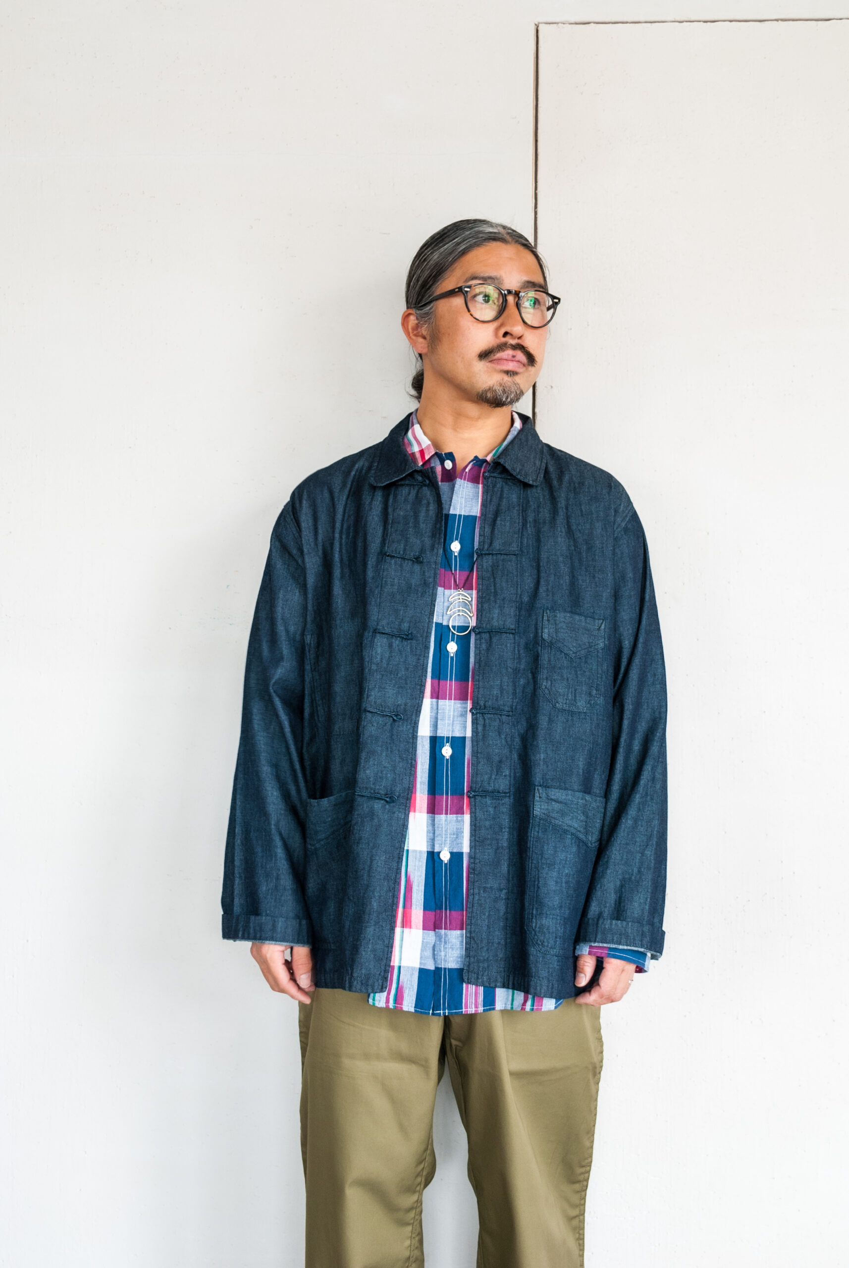 Post O'Alls NEUTRA 3 ikat madras | kado〔カド オノミチ〕