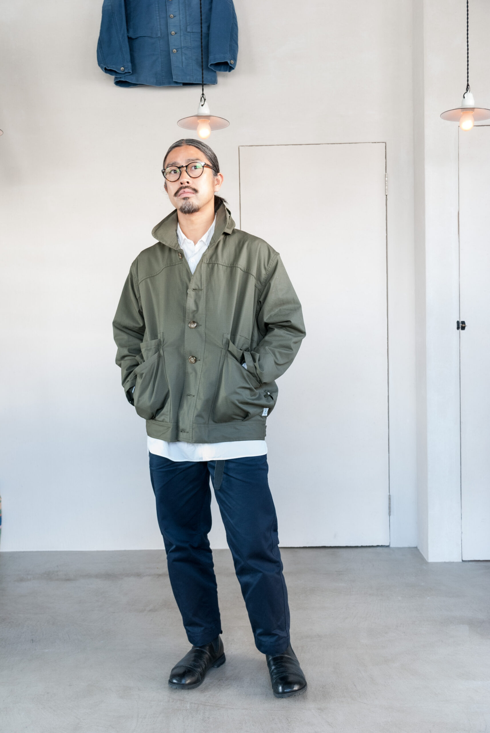 Sassafras Overgrown Hiker Jacket Cotton Ripstop | kado〔カド 