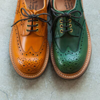 QUILP by Tricker's M7457 acorn antique derby brogues | kado