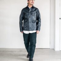 Post O'Alls Cruzer 8 Goat Skin Navy | kado〔カド オノミチ〕