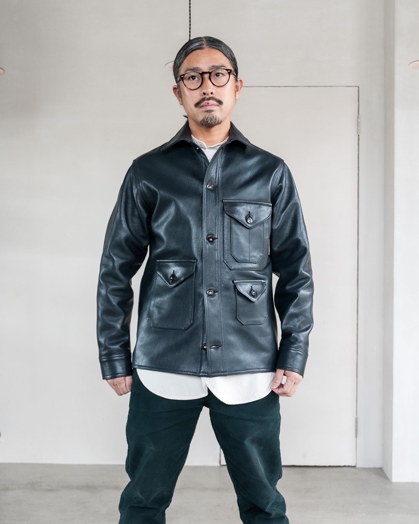 Post O'Alls / Cruzer jacket クルーザージャケットメンズ - レザー ...