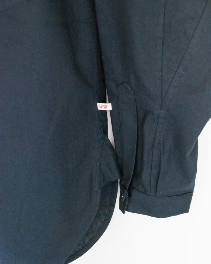 Frank Leder 60’s Vintage Bedsheet Old Style Stand Collar Shirt 2022 S/S