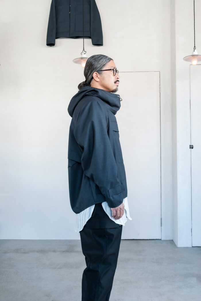 QUILP MORELLO Pullover Parka Charcoal