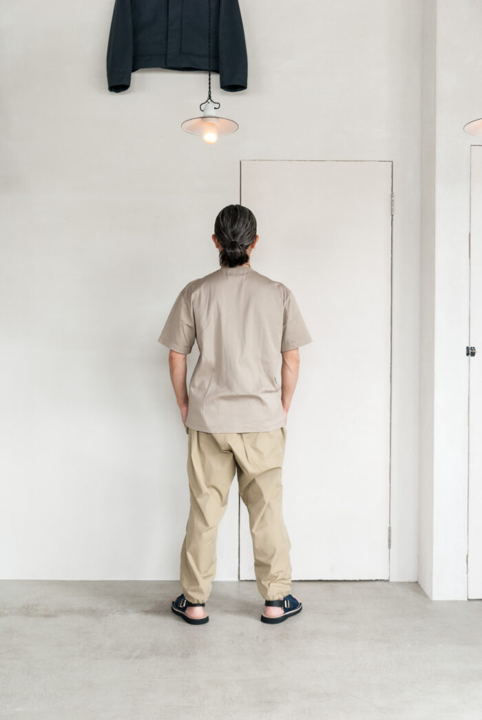 QUILP CHAMPION Henley Neck Tee Beige