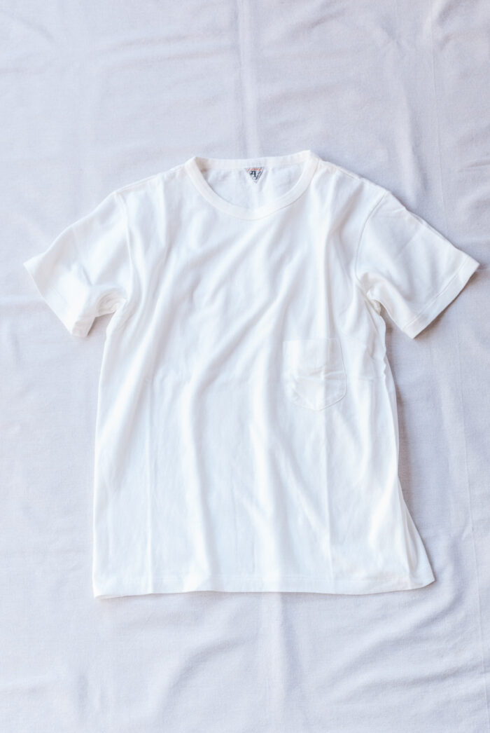 FilMelange DIZZY Basic Poket T-Shirt White