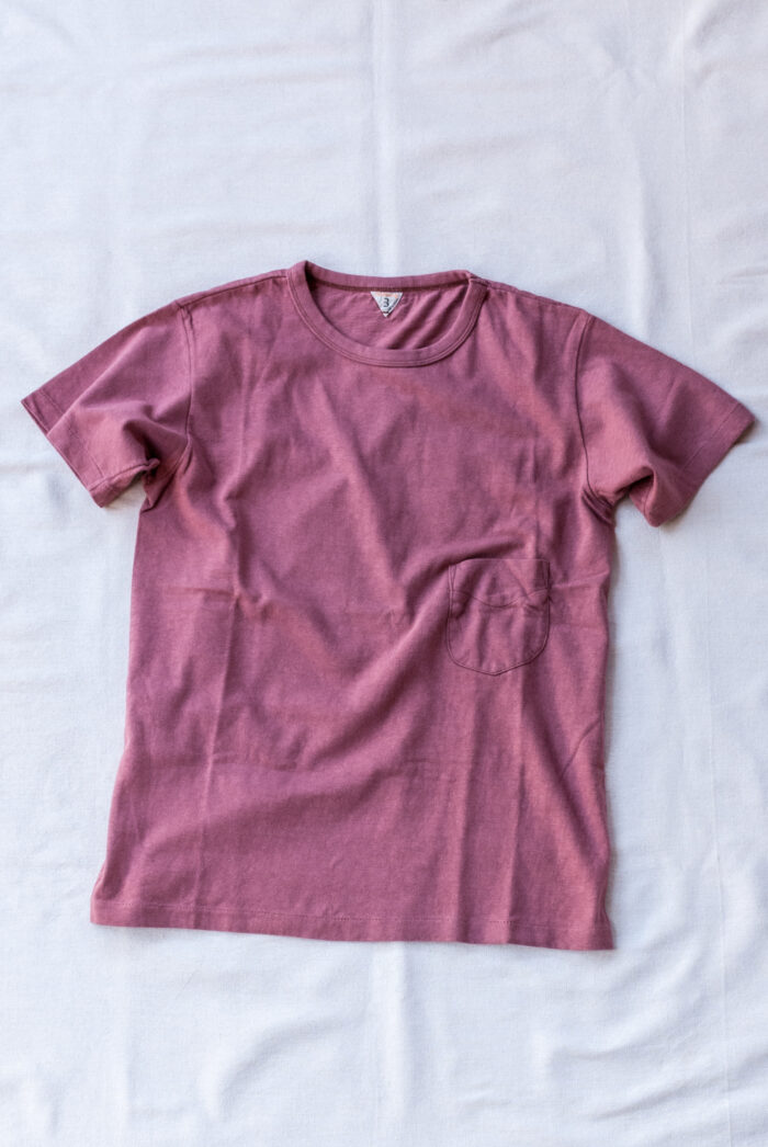 FilMelange DIZZY Basic Poket T-Shirt Mauve Pink