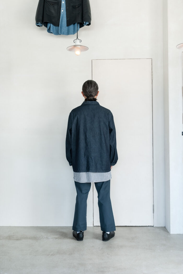 Post O’Alls POST Chinois Light Denim Indigo