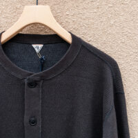 FilMelange DUKE Duofold Honeycomb Thermal Cardigan | kado