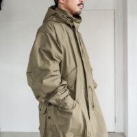 SASSAFRAS Digs Crew Coat Cotton Cordura Nylon Oxford Olive | kado