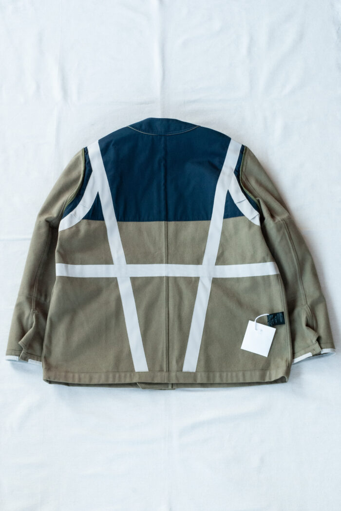 QUILP HADEN Military Jacket Heavy Twill Olive