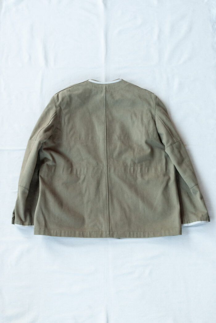 QUILP HADEN Military Jacket Heavy Twill Olive