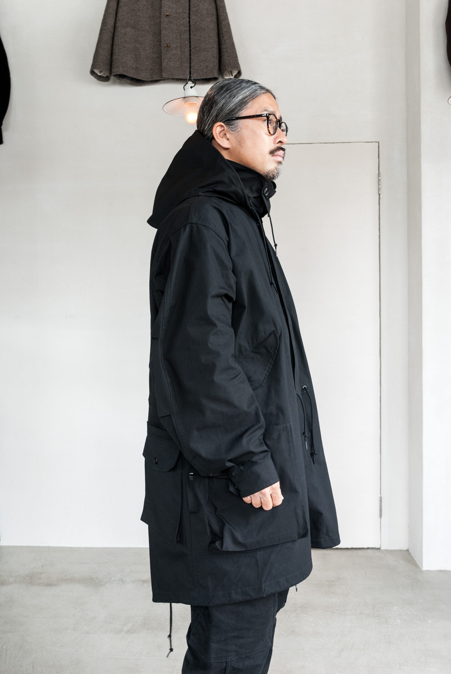 美品　ササフラス　ディグクルーコートdigs crew coat XL 完売香水使いません