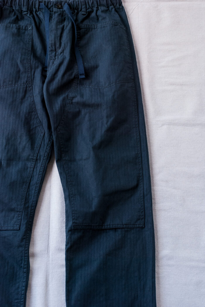 Post O’Alls E-Z DND Cotton Herringbone Navy