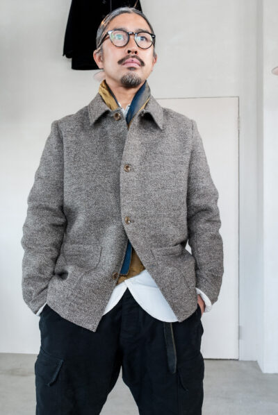 Frank Leder Vintage Hand Woven Czech Wool Jacket