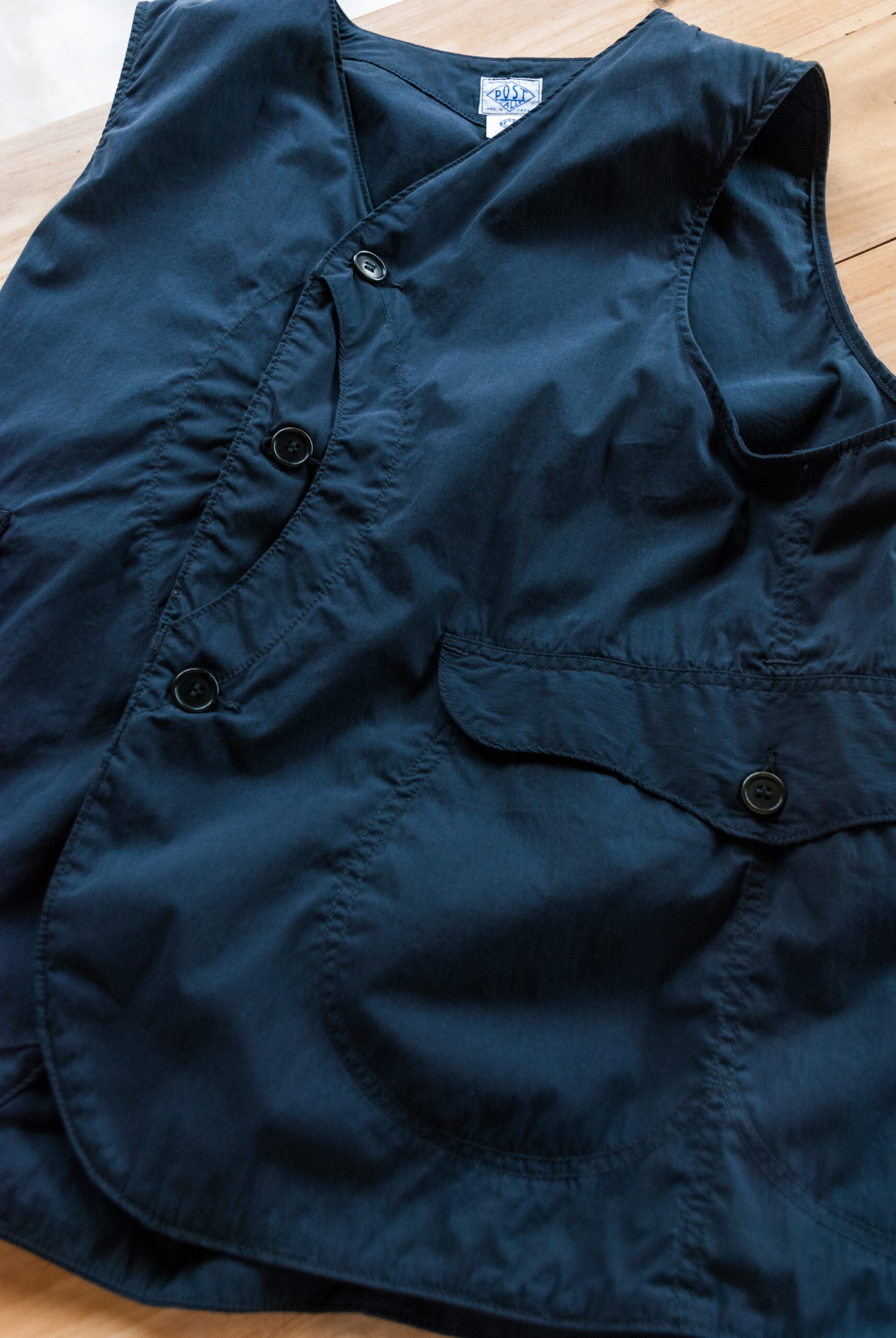 Post O'Alls Royal Traveler Cotton Nylon Poplin Navy | kado〔カド ...