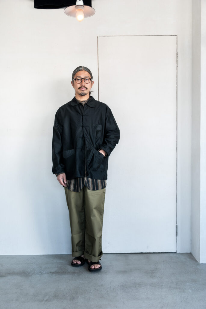Post O’Alls POST Chinois Light Moleskin Black