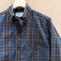 SASSAFRAS Green Thumb Shirt Washed Check | kado〔カド オノミチ〕