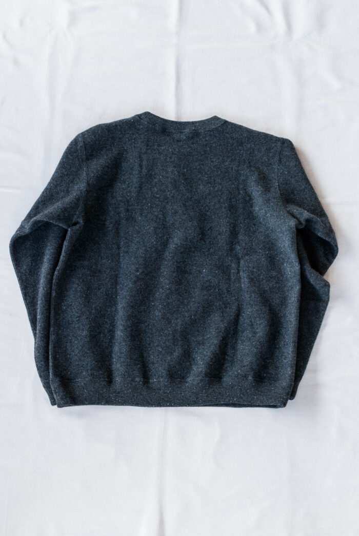 FilMelange Curt Melton Nep Crew Neck Knit Charcoal