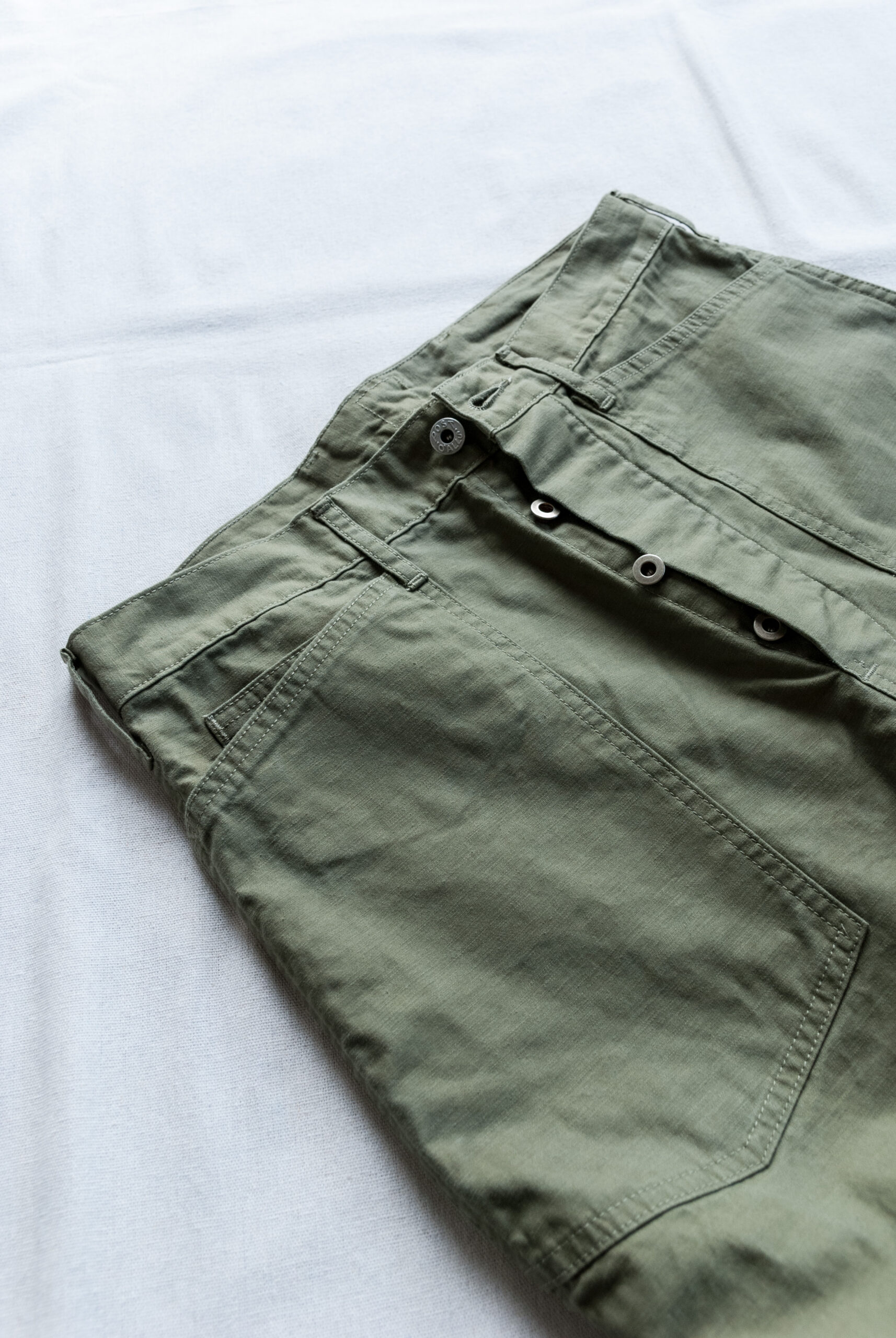 Post O’Alls Army Pants Vintage Sateen Olive