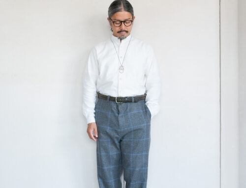 QUILP SPALDING Wool Cashmere Trousers