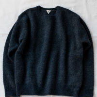 FilMelange RAPHAEL Moss Stitch Crewneck Sweater | kado〔カド