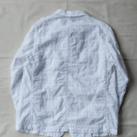 Post O’Alls OK Rider 4 Summer Patchwork Seersucker White