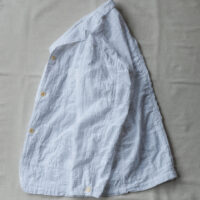 Post O’Alls OK Rider 4 Summer Patchwork Seersucker White