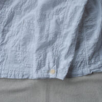 Post O’Alls OK Rider 4 Summer Patchwork Seersucker White