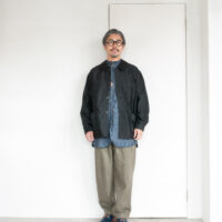 Post O'Alls POS-Travail summer moleskin black | kado〔カド