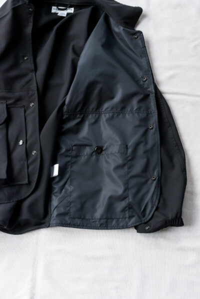SASSAFRAS Cultivator Jacket Wool Like Tropical Black