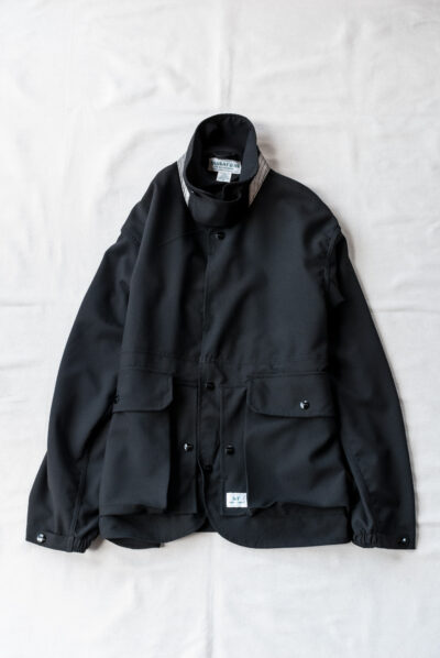 SASSAFRAS Cultivator Jacket Wool Like Tropical Black