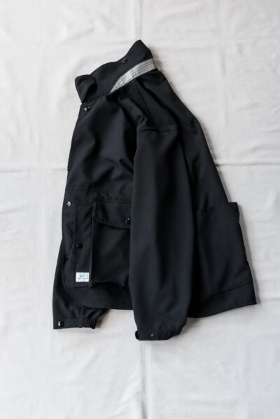 SASSAFRAS Cultivator Jacket Wool Like Tropical Black