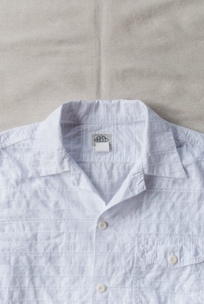 Post O’Alls New Basic Shirt Horizontal White