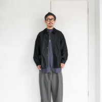 ジャケット・アウター PostO'Alls ChinoisDeLuxe summer moleskin 3117-SMN POST Chinois De Luxe : summer moleskin navy – POST