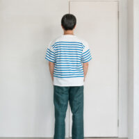 MASTER&Co. MC145 Border T-Shirt Blue