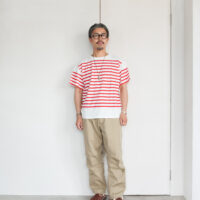MASTER&Co. MC145 Border T-Shirt Red