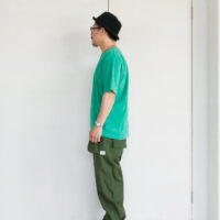FilMelange PAT Organic Fine Pile T-Shirt Green