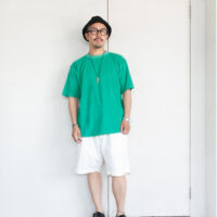 FilMelange PAT Organic Fine Pile T-Shirt Green