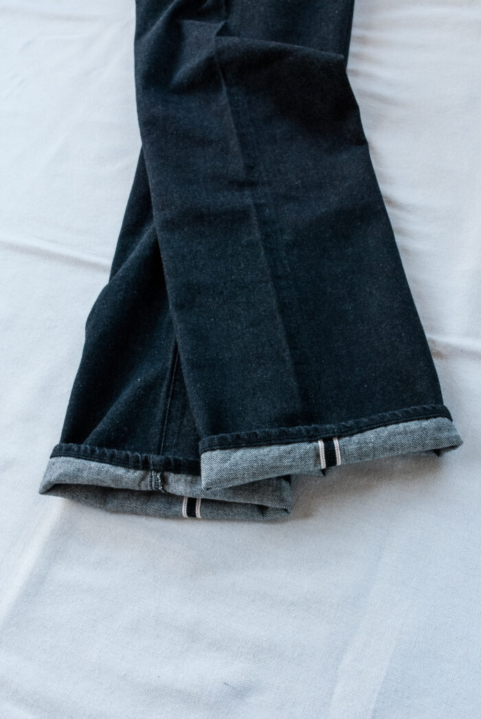 Post O’Alls No.1 Five Pocket 12 oz. Selvedge Black Denim