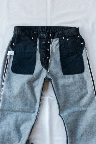 Post O’Alls No.1 Five Pocket 12 oz. Selvedge Black Denim