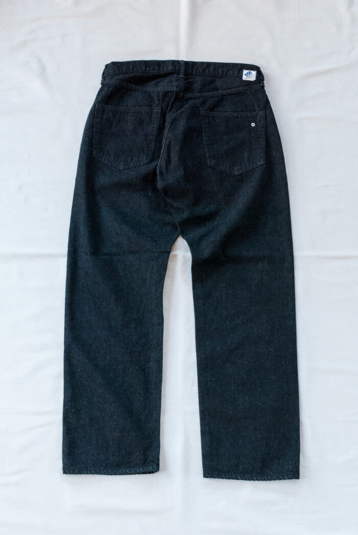 Post O’Alls No.1 Five Pocket 12 oz. Selvedge Black Denim