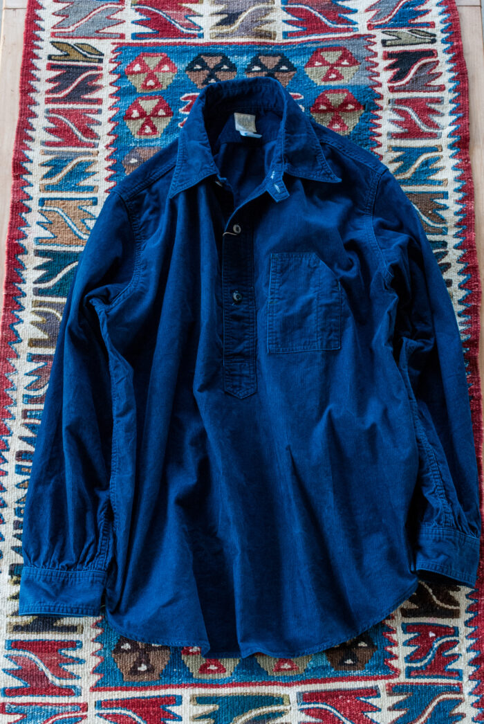 Post O’Alls No.1 Shirt Cotton Cords Indigo