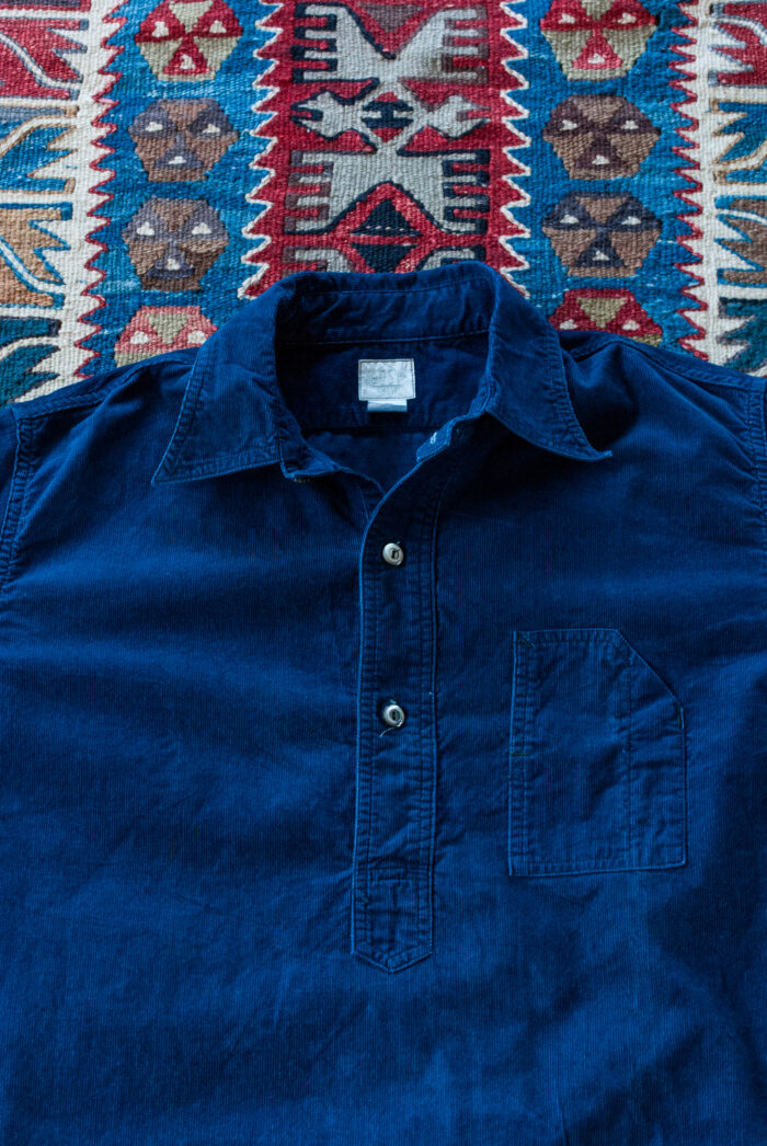 Post O’Alls No.1 Shirt Cotton Cords Indigo