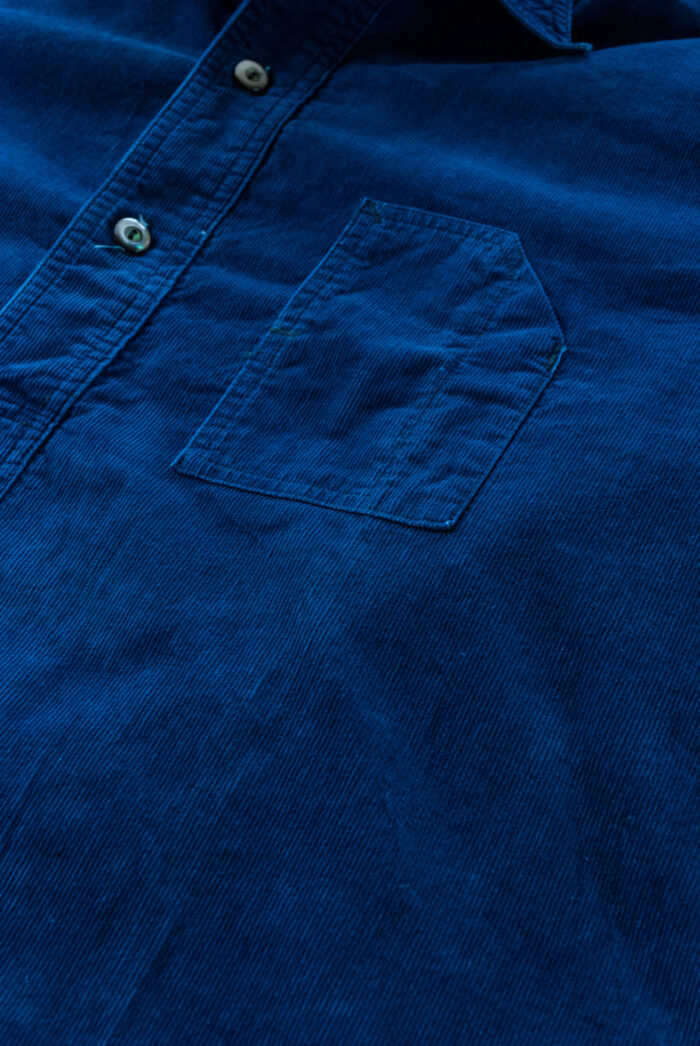 Post O’Alls No.1 Shirt Cotton Cords Indigo