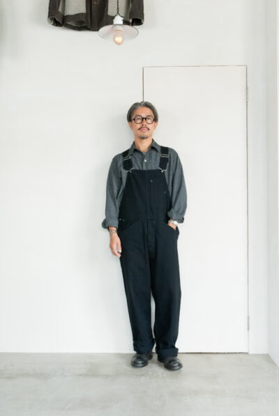 Post O’Alls No.1 Overalls Flat Twill Charcoal