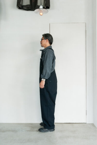 Post O’Alls No.1 Overalls Flat Twill Charcoal